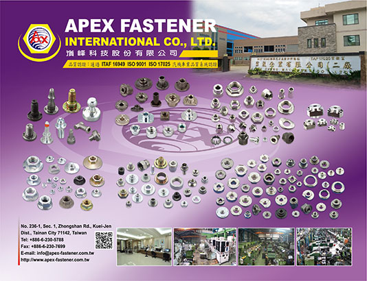 APEX FASTENER INTERNATIONAL CO., LTD.